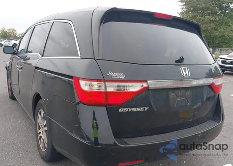 2012 Honda Odyssey Ex-L from USA, damaged, VIN 5FNRL5H66CB099448